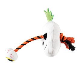 Peluche Tête de mort avec corde