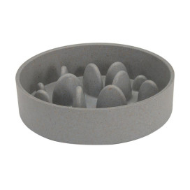 Gamelle anti-glouton en bambou pour chien | Chadog