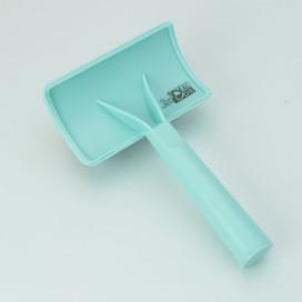 Carde "Pastel" Bleue-Poils Longs et Denses