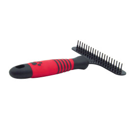 Peigne étrille IdealDog : 20 dents courtes IDEALDOG