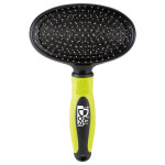 Brosse pneumatique picots perlés : 19 cm IDEALDOG