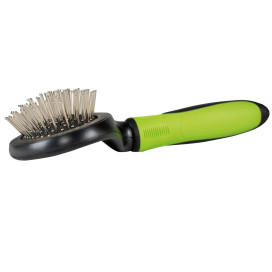 Brosse pneumatique picots perlés : 19 cm