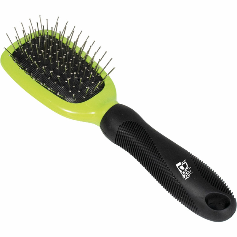 Brosse pneumatique à picots perlés IdealDog : Taille S