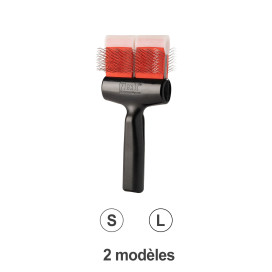 Brosse FlexIT Rouge Mat Zapper picots durs FLEXIT