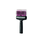 Brosse FlexIT Twins finition violette picots durs : double