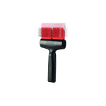 Brosse FlexIT Rouge Mat Zapper picots durs : double