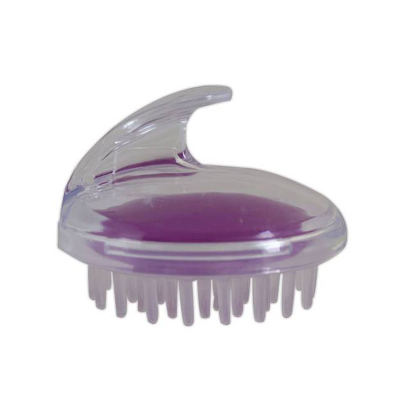 Brosse Massante avec poignée Couleur :  Violet