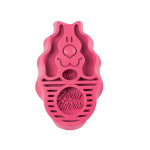 Brosse KONG®  "Zoom Groom" pour chien Couleur : Rouge