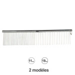 Peigne double en inox IdealDog IDEALDOG