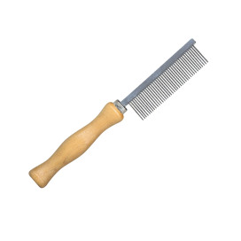 Peigne fin à  manche en bois IdealDoog IDEALDOG