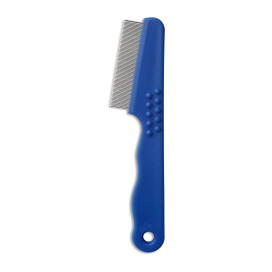 Peigne anti-puces avec manche plastique IDEALDOG