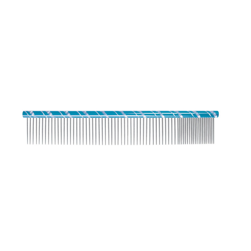 Peigne en acier fantaisie 20cm Couleur : Bleu