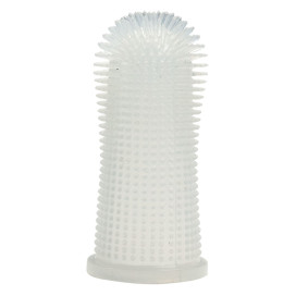 Brosse à dents doigtier picots en silicone IDEALDOG