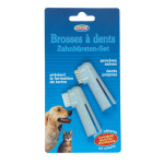 Lot de 2 brosses à dents-doigtiers