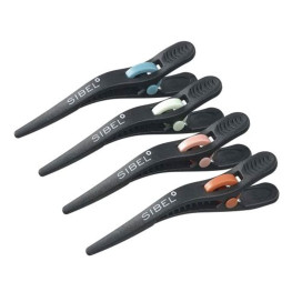 Barrettes non métalliques Sibel - 4 pcs SIBEL