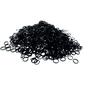 Elastiques en latex 1000 pièces : Noir