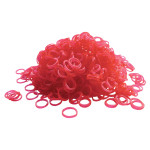 Elastiques en latex 1000 pièces : Rose